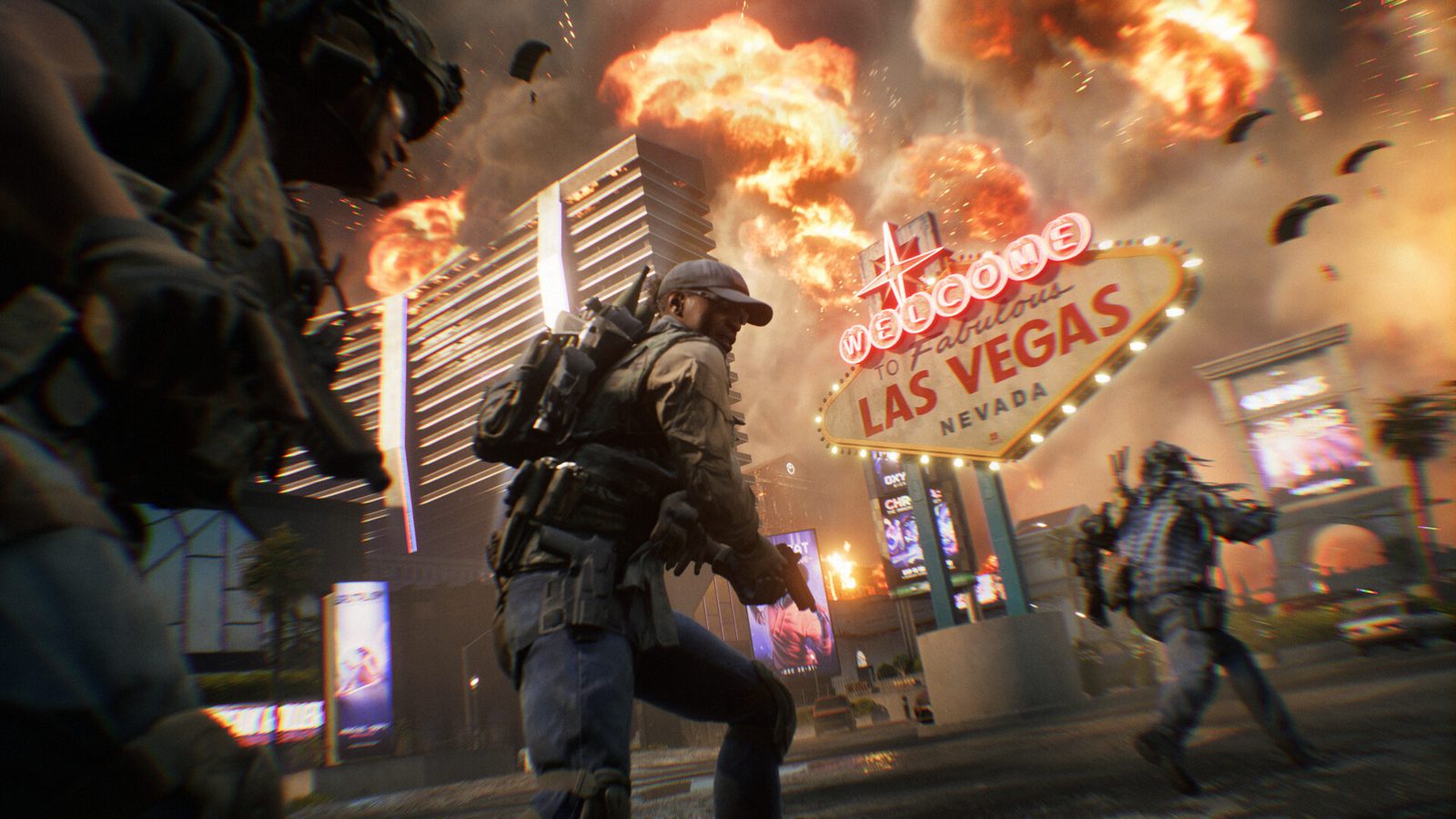 Бой у знака Welcome to Las Vegas в Battlefield 6